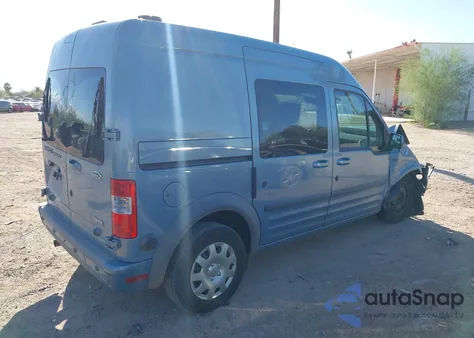 2013 Ford Transit Connect Xlt из США, поврежденный, VIN NM0KS9BN1DT137076
